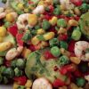 Sebzeli Karides Salatası